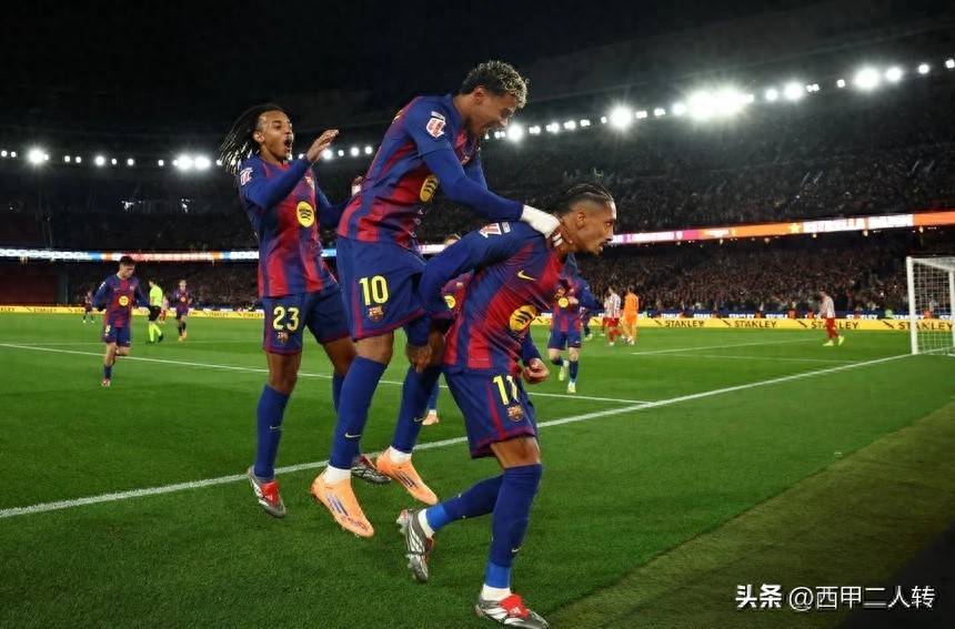 西甲：巴萨主场力克奥萨苏纳，领先皇马7分稳居榜首